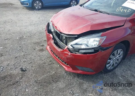 2016 Nissan Sentra Sv из США, поврежденный, VIN 3N1AB7AP5GY239436